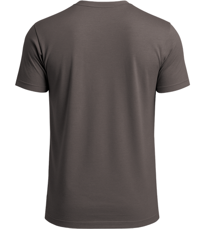 Premium men's t-shirt_DARK GRAY_back