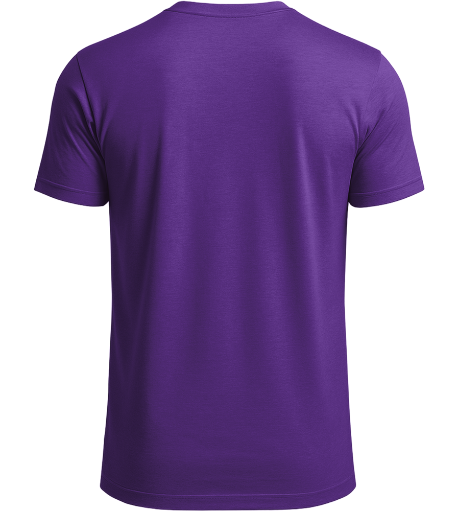 Premium men's t-shirt_DARK PURPLE_back