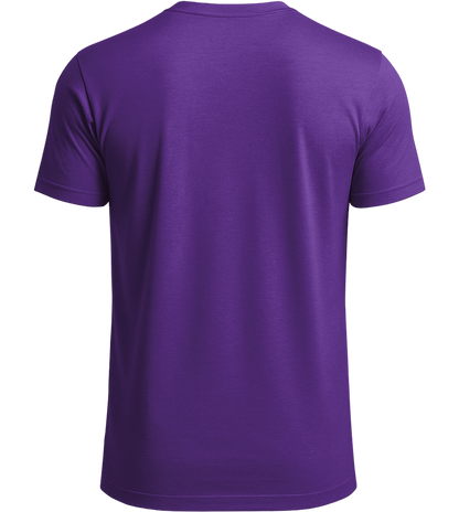 Premium men's t-shirt_DARK PURPLE_back