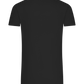 Premium men's t-shirt DEEP BLACK back