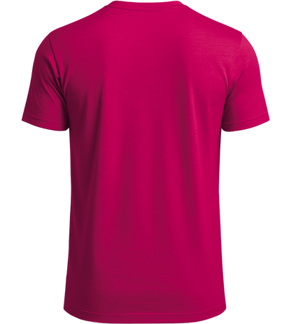 Premium men's t-shirt_FUCHSIA_back