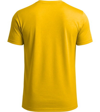 Premium men's t-shirt_GOLD_back