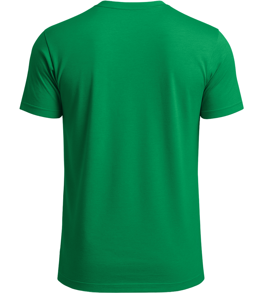 Premium men's t-shirt_KELLY GREEN_back
