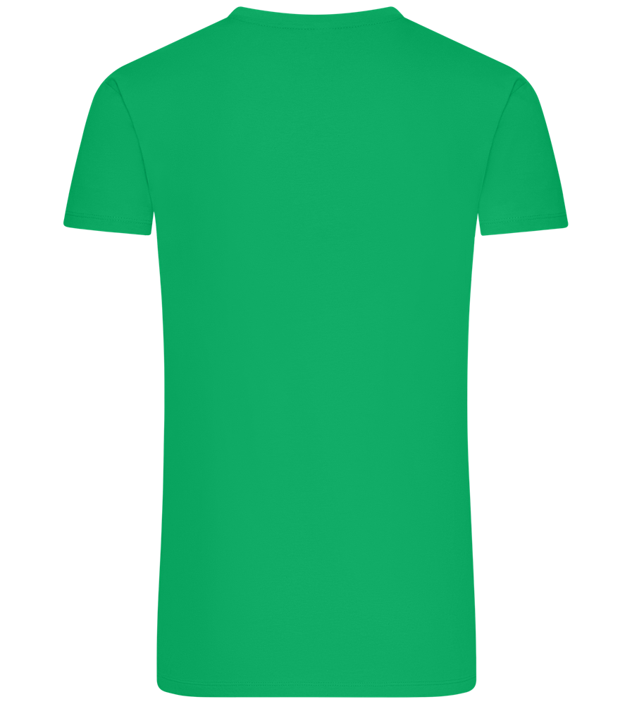 Premium men's t-shirt MEADOW GREEN back