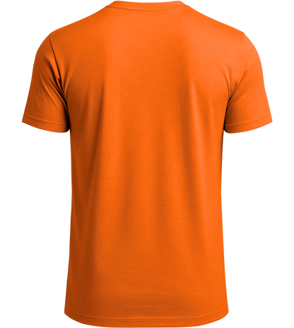 Premium men's t-shirt_ORANGE_back