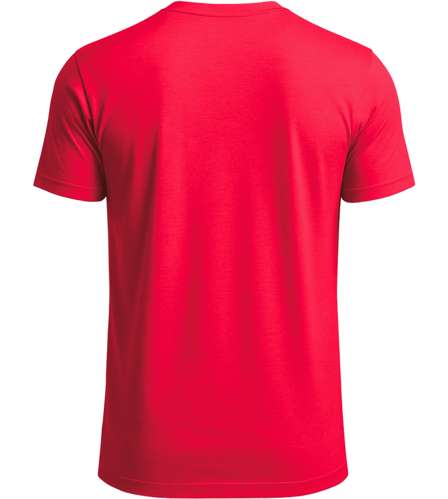 Premium men's t-shirt_RED_back