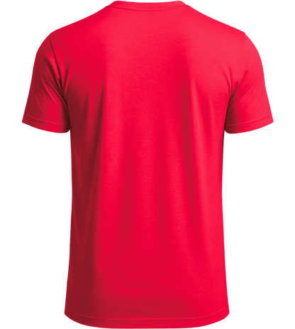 Premium men's t-shirt_RED_back