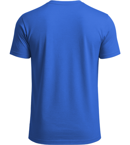 Premium men's t-shirt_ROYAL BLUE_back