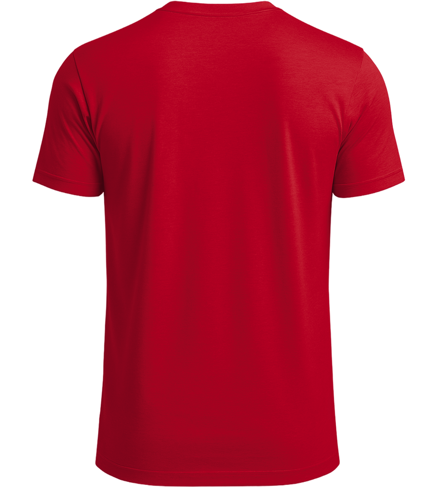 Premium men's t-shirt_TANGO RED_back