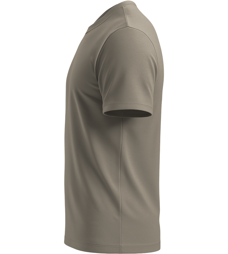 Premium men's t-shirt_KHAKI_left