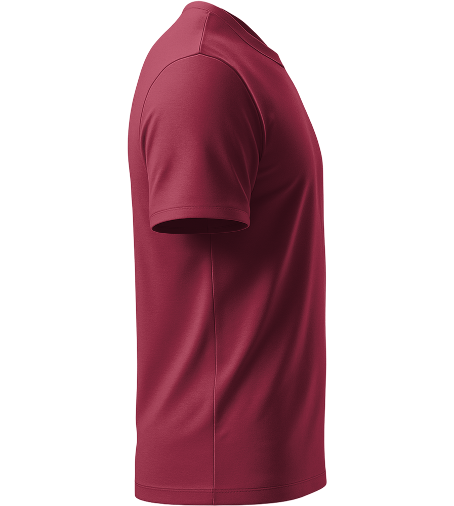 Premium men's t-shirt_BURGUNDY_right