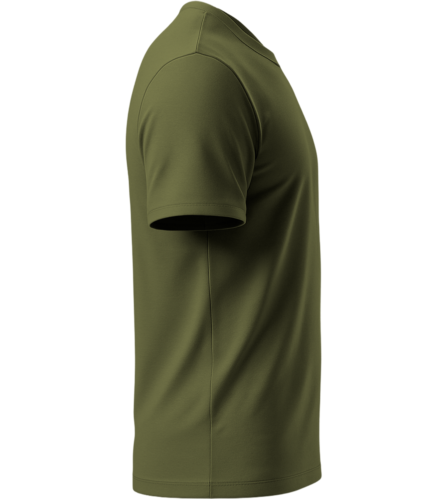 Premium men's t-shirt_DARK KHAKI_right