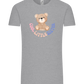 Cool Little Sister Teddy Bear Design - Comfort Unisex T-Shirt_ORION GREY_front