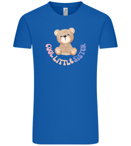 Cool Little Sister Teddy Bear Design - Comfort Unisex T-Shirt