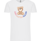 Cool Little Sister Teddy Bear Design - Comfort Unisex T-Shirt_WHITE_front