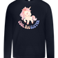 Cool Big Sister Unicorn Design - Premium kids long sleeve t-shirt_FRENCH NAVY_front