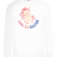 Cool Big Sister Unicorn Design - Premium kids long sleeve t-shirt_WHITE_front