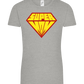 Super Mom Logo Design - Comfort women's t-shirt_ORION GREY_front