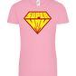 Super Mom Logo Design - Comfort women's t-shirt_PINK ORCHID_front