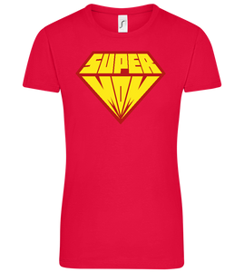 Super Mom Logo Design - Comfort women's t-shirt