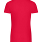 Super Mom Logo Design - Comfort women's t-shirt_RED_back