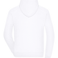 Rauchend Ins Ziel Design - Comfort unisex hoodie_WHITE_back