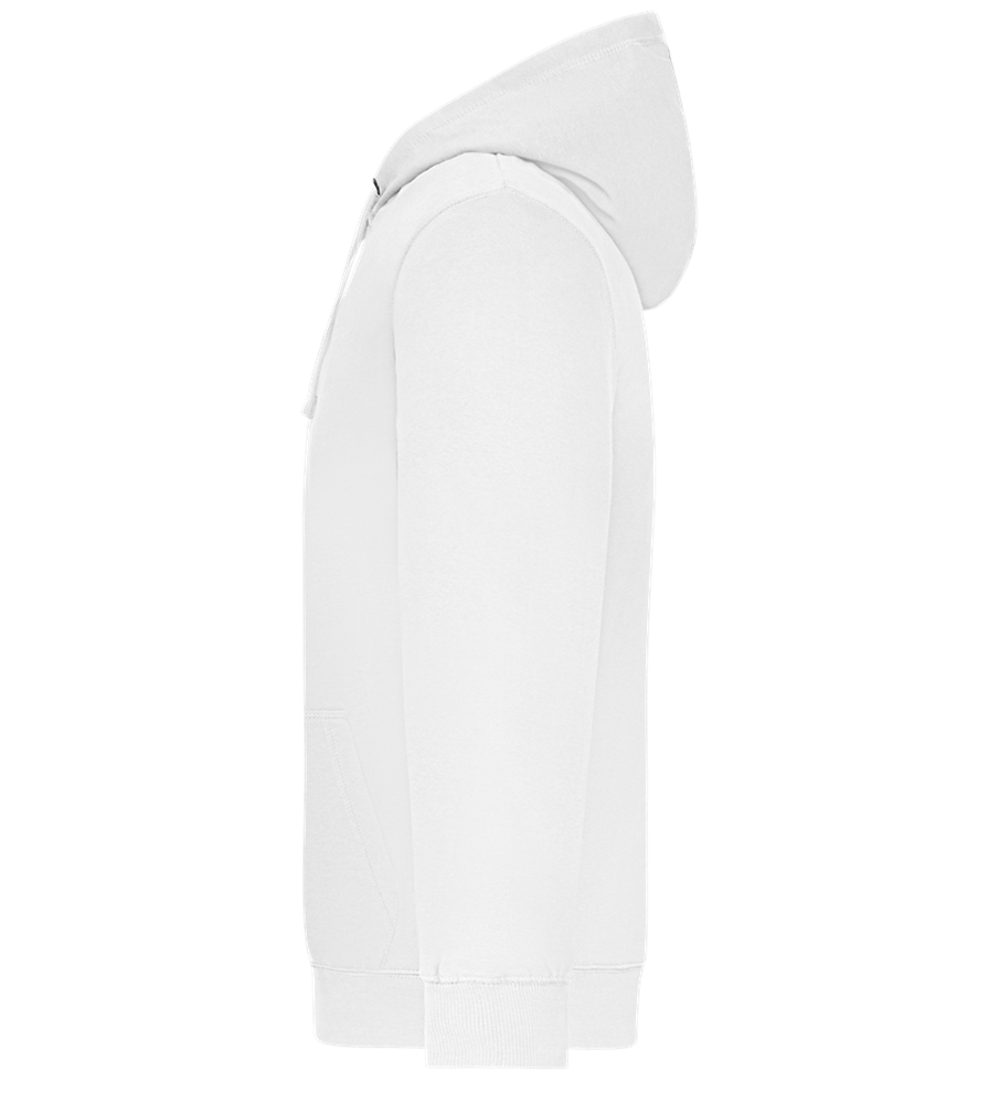 Ninja Design - Premium unisex hoodie_WHITE_left