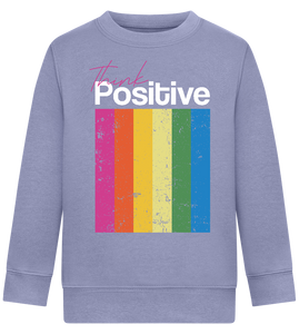 Think Positive Rainbow Design - Comfort Kids Sweater