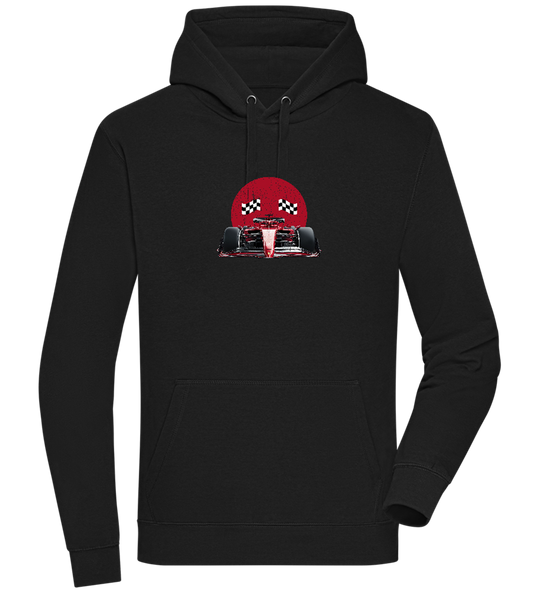 Speed Demon Design - Premium unisex hoodie_BLACK_front