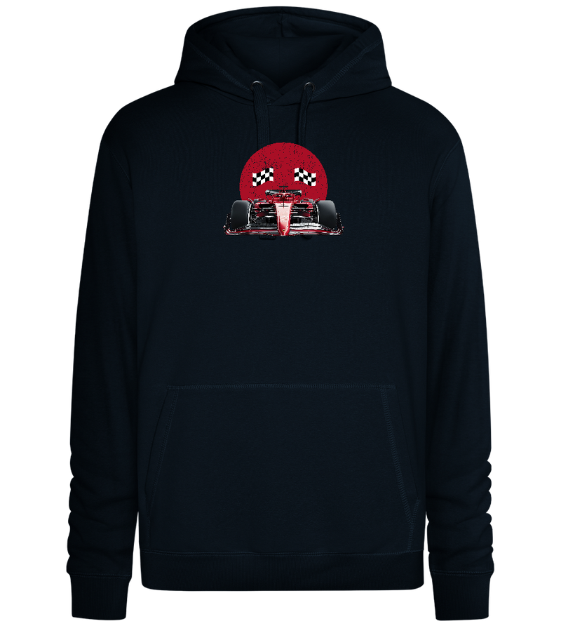 Speed Demon Design - Premium unisex hoodie_BLACK_front