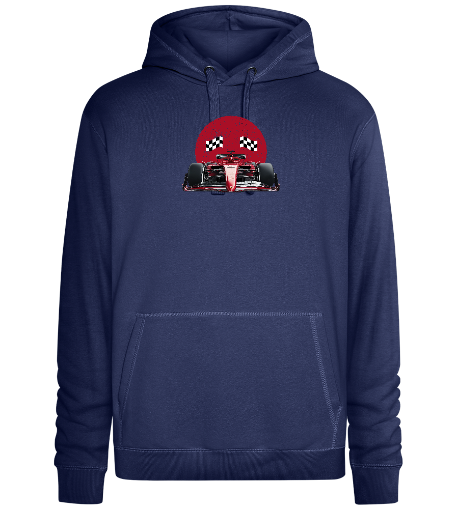 Speed Demon Design - Premium unisex hoodie_DENIM CHINA_front