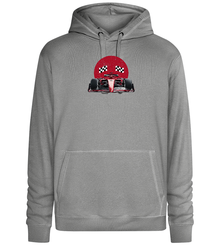 Speed Demon Design - Premium unisex hoodie_ORION GREY II_front