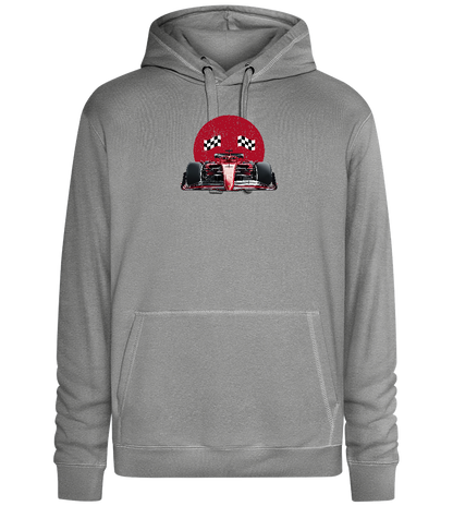 Speed Demon Design - Premium unisex hoodie_ORION GREY II_front