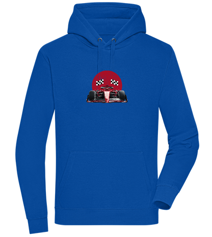 Speed Demon Design - Premium unisex hoodie_ROYAL_front