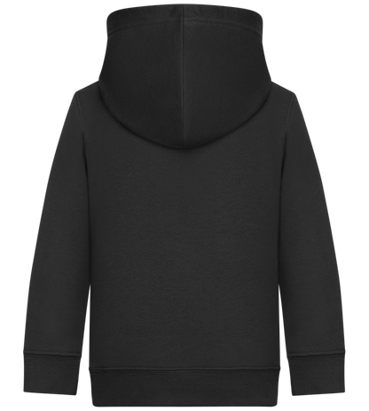 What The Buck Design - Comfort Kids Hoodie_BLACK_back