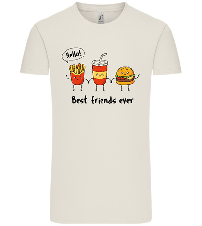 Best Friends Ever Food Design - Comfort Unisex T-Shirt_ECRU_front