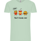Best Friends Ever Food Design - Comfort Unisex T-Shirt_ICE GREEN_front