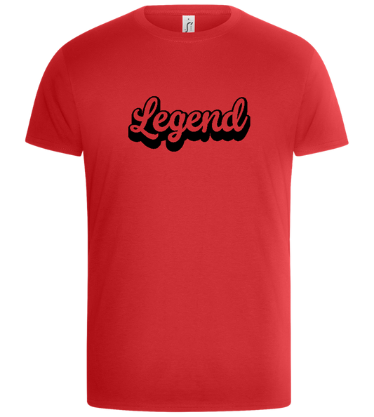 Legend Design - Basic Unisex T-Shirt_RED_front