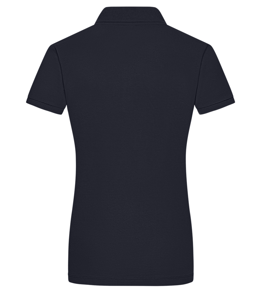 Cool Moms Design - Premium women's polo shirt_FRENCH NAVY_back