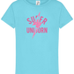 Super Unicorn Bolt Design - Comfort girls' t-shirt_HAWAIIAN OCEAN_front