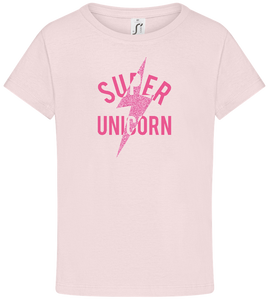 Super Unicorn Bolt Design - Comfort girls' t-shirt