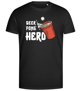 Beer Pong Hero Design - Premium men's close fitting t-shirt