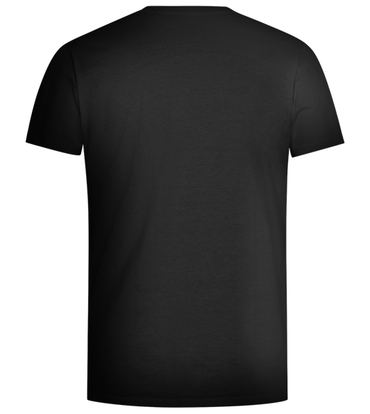 Beer Pong Hero Design - Premium men's close fitting t-shirt_DEEP BLACK_back