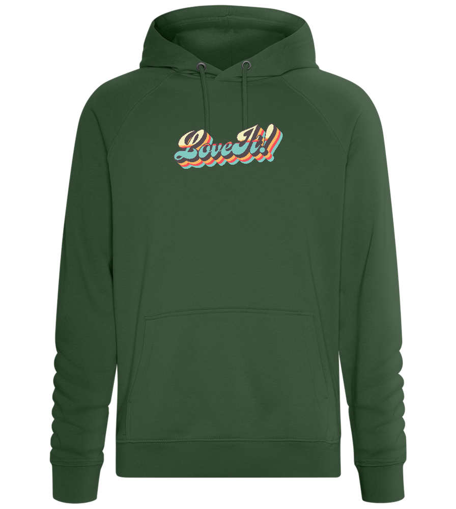 Love It Design - Comfort unisex hoodie_GREEN BOTTLE_front