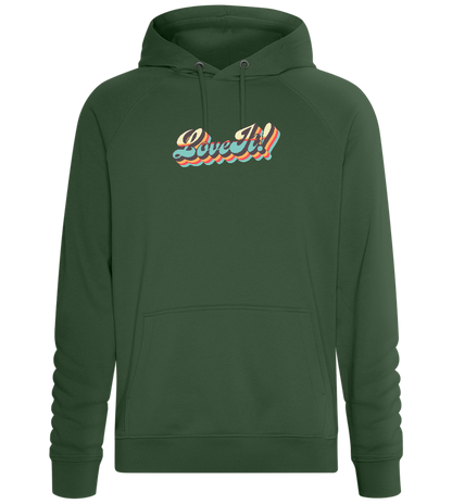 Love It Design - Comfort unisex hoodie_GREEN BOTTLE_front