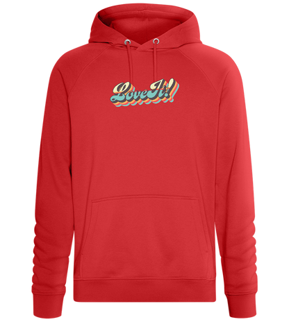 Love It Design - Comfort unisex hoodie_RED_front