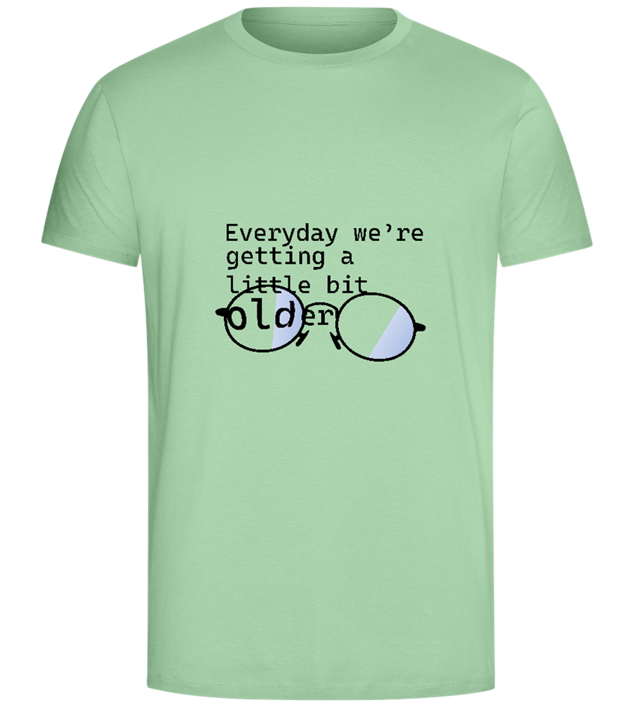 Reading Glasses Design - Comfort Unisex T-Shirt_ICE GREEN_front