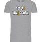 100 Percent Unicorn Design - Comfort Unisex T-Shirt_ORION GREY_front