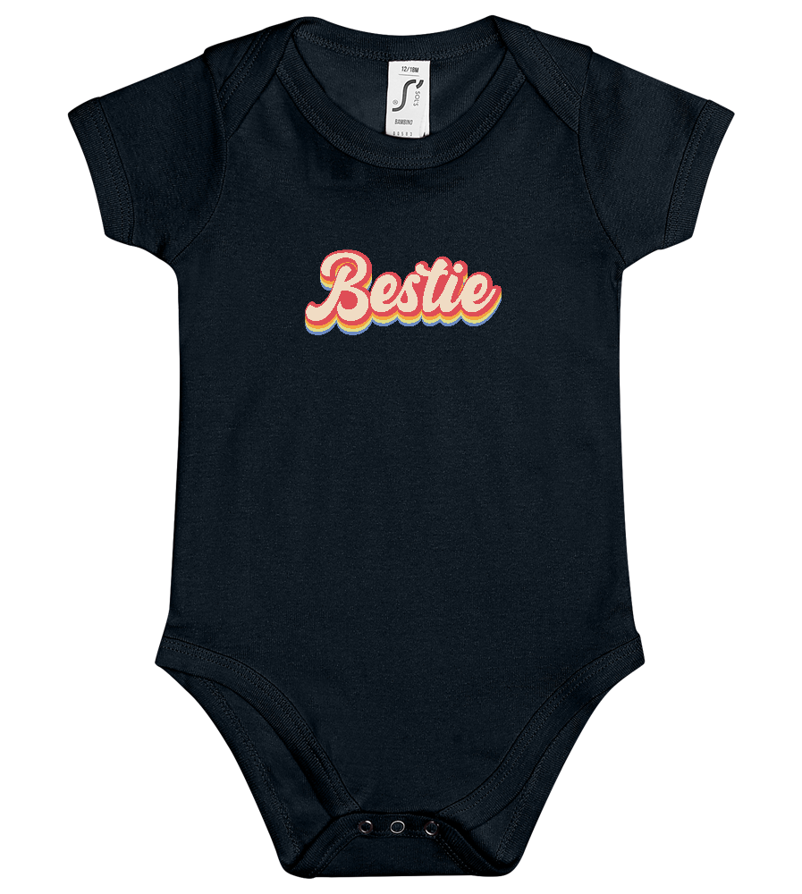 Bestie Design - Baby bodysuit_BLACK_front