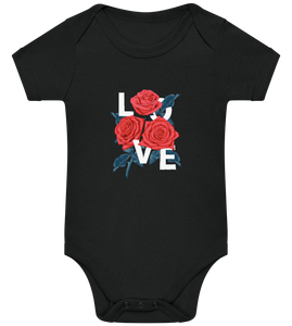 Diseño Love Roses - Body para bebé